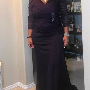 Eggplant formal_ mother of the bride